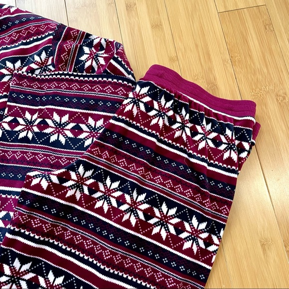 Nautica Pajamas Cozy Fleece Size Medium - Picture 6 of 7